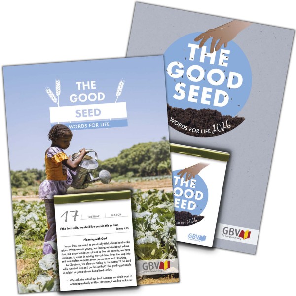 Die gute Saat englisch - Abreisskalender 2026